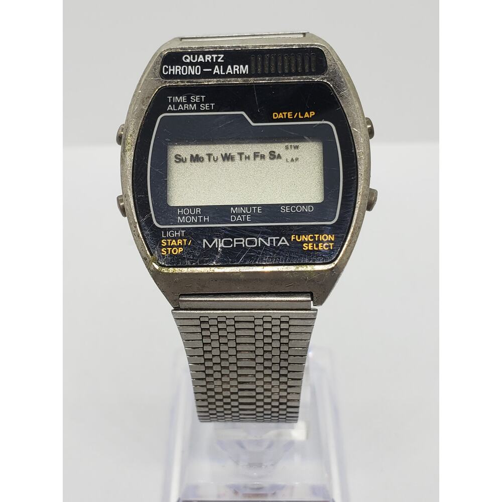 Micronta Digital Watch. Multifunction Face With G… - image 2